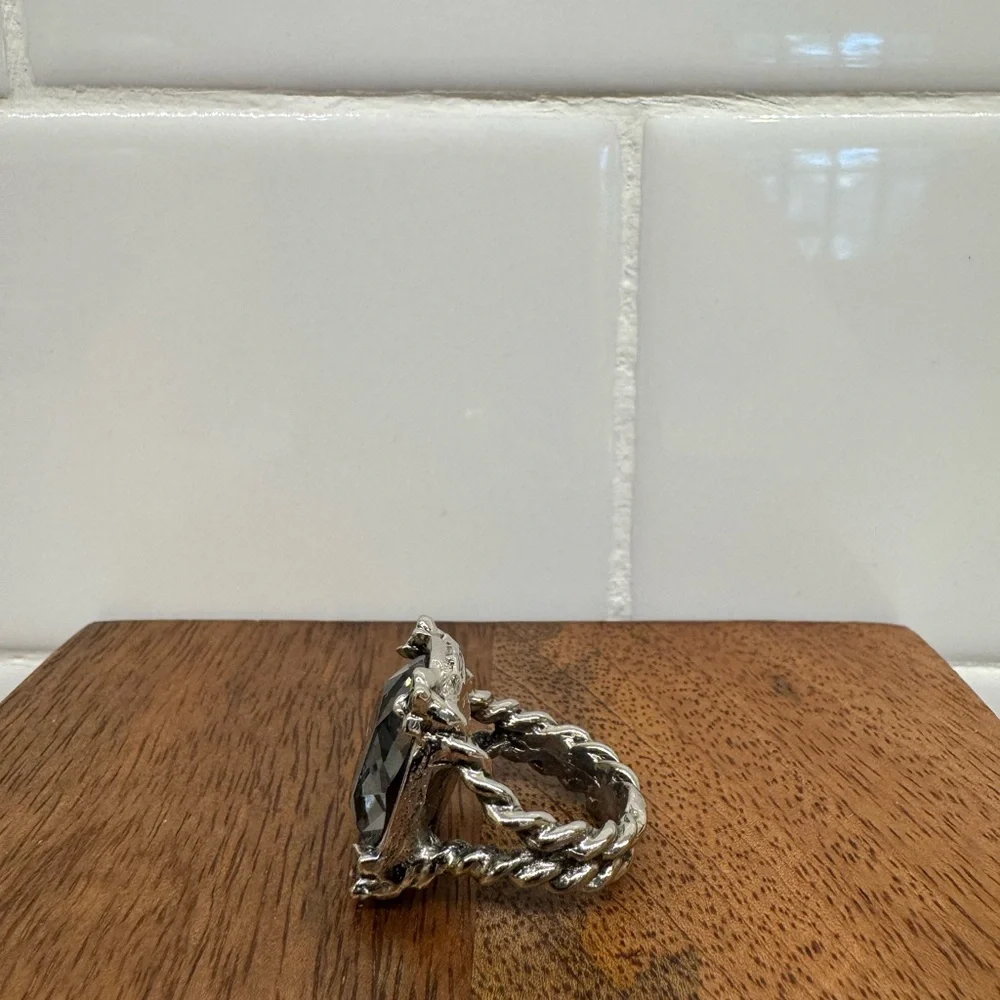 Jessica Elliott Swarovski‎ & Brass Plated Rings